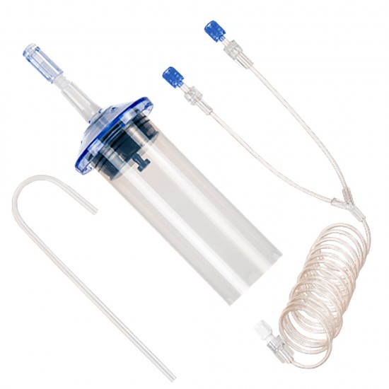 Optivantage™ Syringe, Handi-Fil™ Straw, Y-Tubing with Dual Check Valves, 200ml