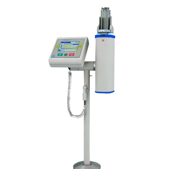 Inyector Medtron Accutron HP un cabezal, Modelo HP832, alimentación eléctrica.