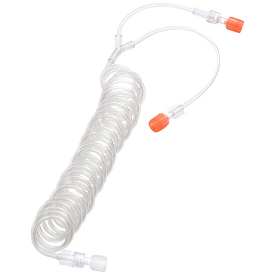 Tubo conector Antmed 680301 en Y enrollado MR de 250 cm para inyector Antmed IMR ImaStar - compatible Medrad MRI Spectris Solaris