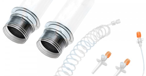 Jeringa Antmed 100107 para inyector CT Dual ImaStar