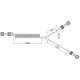 Tubo Antmed 600104 en Y en espiral CT de 150 cm para inyector Antmed CT Dual ImaStar